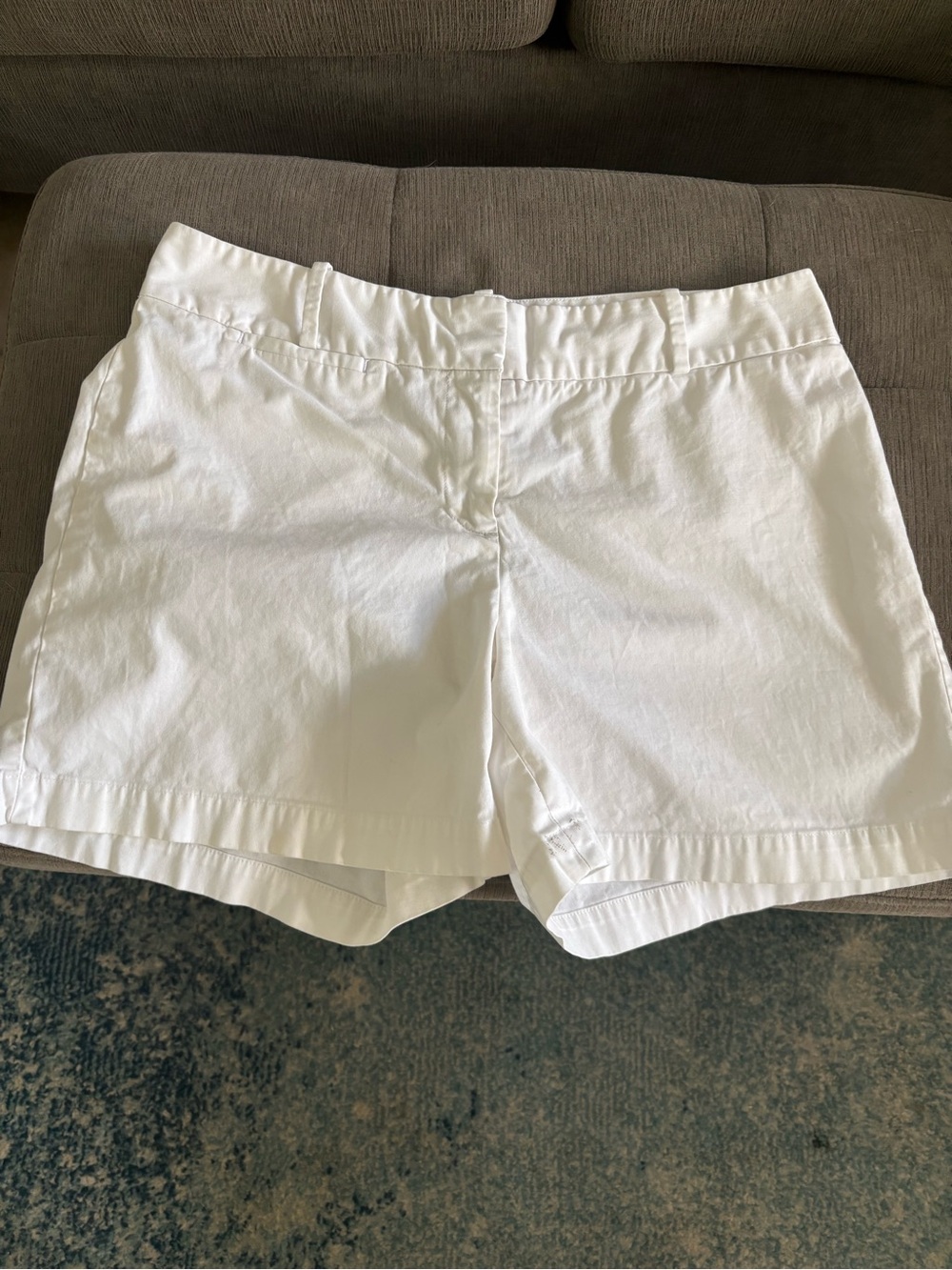 Talbots White Women's Bermuda Shorts